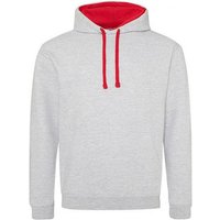 Just Hoods Kapuzenpullover Varsity Herren Hoodie / Kaputzenpullover von Just Hoods