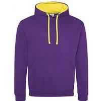 Just Hoods Kapuzenpullover Varsity Herren Hoodie / Kaputzenpullover von Just Hoods