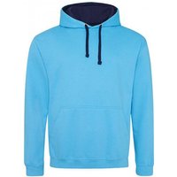 Just Hoods Kapuzenpullover Varsity Herren Hoodie / Kaputzenpullover von Just Hoods