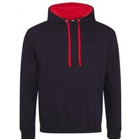 Just Hoods Kapuzenpullover Varsity Herren Hoodie / Kaputzenpullover von Just Hoods