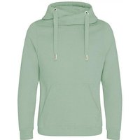 Just Hoods Sweatshirt Herren Cross Neck Hoodie von Just Hoods