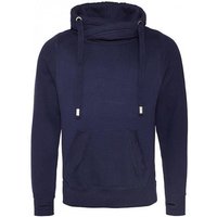 Just Hoods Sweatshirt Herren Cross Neck Hoodie von Just Hoods