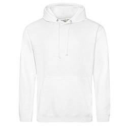 Just Hoods - Unisex College Hoodie/Arctic White, 3XL von Just Hoods