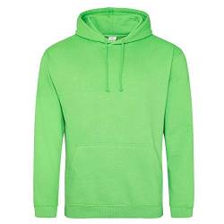 Just Hoods - Unisex College Hoodie/Lime Green, 3XL von Just Hoods