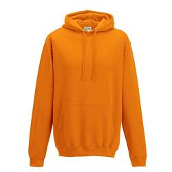 Just Hoods - Unisex College Hoodie/Orange Crush, 3XL von Just Hoods