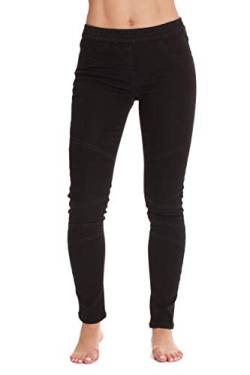 Just Love Denim Jeggings für Frauen mit Taschen Bequeme Stretch Jeans Leggings - Schwarz - Mittel von Just Love