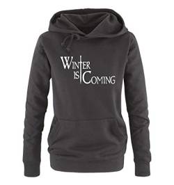 Just Style It - Valar Morghulis/Dohaeris - Game of Thrones - Damen Hoodie - Schwarz / Weiss Gr. XL von Just Style It