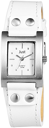Just Watches Damen-Armbanduhr Analog Quarz Leder 48-S3929-WH von Just Watches