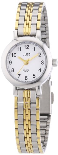 Just Watches Damen-Armbanduhr XS Analog Edelstahl 48-S3887BC-WH von Just Watches