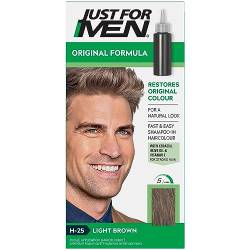 Just For Men Haarfarbe Formel in Farbe Hellbraun, Die Natürliche Haarfarbe zurückbringt, H25 von Just for men