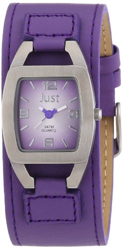 Just Watches Damen-Armbanduhr Analog Quarz Leder 48-S8974-PR von Just