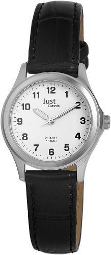 Just Watches Herren-Armbanduhr Analog Leder 48-S31025-WH von Just