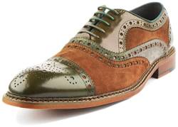 Justin Reece England Smith Schuhe in Olivgrün, Grün - olivgrün - Größe: 42 1/3 EU von Justin Reece England