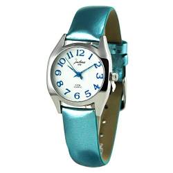 JUSTINA Damen Analog Quarz Uhr mit Leder Armband 21977B von Justina