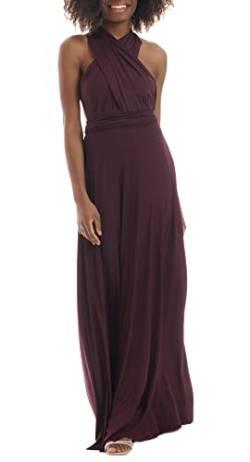 Juvell Brautjungfernkleider lang - Maxi-Kleid - Infinity-Abendkleid - Multiway-Wickelkleid - Abendkleid-Hochzeit-Abiball-Bridesmaid - 1000 (40-44, Mauve) von Juvell