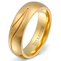 Juwelier Schönschmied - Damen Trauring Ehering Golden River Titan 54 (17.2) T19Hac von Juwelier Schönschmied