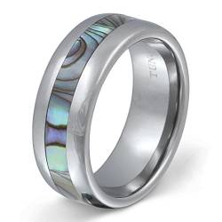 Juwelier Schönschmied - Herren Ehering Partnerring Pearl Diver Wolframcarbid inkl. persönliche Lasergravur NrW8H von Juwelier Schönschmied