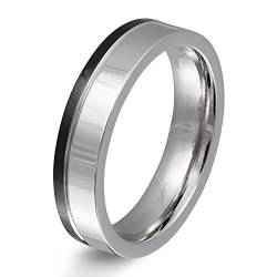 Juwelier Schönschmied - Herren Partnerring Ehering Freundschaftsring Neptun Edelstahl inkl. persönliche Wunschgravur Nr174H von Juwelier Schönschmied