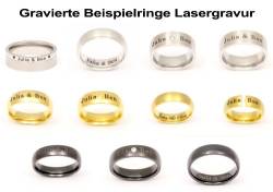 Juwelier Schönschmied - Herren Titanring Ehering Trauringe Aspendos Titan inkl. persönliche Wunschgravur NrT9H von Juwelier Schönschmied