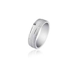 Juwelier Schönschmied - Unisex Verlobungsring Ehering Silber 60 (19.1) - mit Ihrer Handschrift als Gravur ! Majesty - S55Hpe von Juwelier Schönschmied