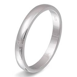 Juwelier Schönschmied - Unisex Verlobungsring Silberring Ehering Camelia Silber inkl. persönliche Lasergravur 66 (21.0) LANrS66H von Juwelier Schönschmied