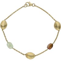 JuwelmaLux Armband JuwelmaLux Armband 585/000 (14 Karat) Gold mit Turmalin und Citrin JL3 (kein Set, 1-tlg., kein Set) von JuwelmaLux