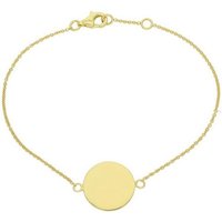 JuwelmaLux Armband JuwelmaLux Damen Gravurarmband Goldfarben JL10-03-3205 18 cm (kein Set, 1-tlg., kein Set) von JuwelmaLux