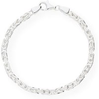 JuwelmaLux Armband JuwelmaLux Königsarmband Silber 925/000 JL18-03-0052 22 cm (kein Set, 1-tlg., kein Set) von JuwelmaLux