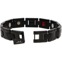 JuwelmaLux Armband JuwelmaLux Magnetarmband Titan Ionen schwarz plattiert JL49-03-0006 (kein Set, 1-tlg., kein Set) von JuwelmaLux