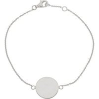 JuwelmaLux Armband JuwelmaLux Personalisiertes Damen Armband Silber JL10-03-3195 18,5 cm (kein Set, 1-tlg., kein Set) von JuwelmaLux