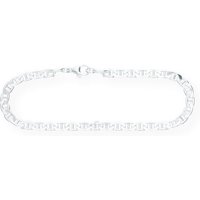 JuwelmaLux Armband Juwelmalux Armband Stegpanzer 925er Sterling Silber JL18-03-0180 21 cm (kein Set, 1-tlg., kein Set) von JuwelmaLux