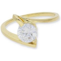 JuwelmaLux Fingerring JuwelmaLux Ring 333/000 (8 Karat) Gold mit Zirkonia JL30-07-0932 54 (kein Set, 1-tlg) von JuwelmaLux