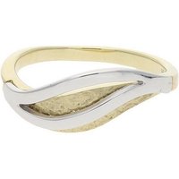 JuwelmaLux Fingerring JuwelmaLux Ring 333/000 (8 Karat) Gold- und Weißgold gehämmert JL20-07 (kein Set, 1-tlg) von JuwelmaLux