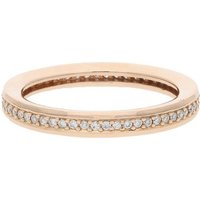 JuwelmaLux Fingerring JuwelmaLux Ring 585/000 (14 Karat) Roségold Brillanten JL30-07-4965 56 (kein Set, 1-tlg) von JuwelmaLux