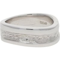 JuwelmaLux Fingerring JuwelmaLux Ring 925/000 Sterling Silber gehämmert JL20-07-1111 54 (kein Set, 1-tlg) von JuwelmaLux