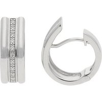 JuwelmaLux Paar Creolen JuwelmaLux Creolen 925/000 Sterling Silber mit Zirkonia JL20-06-0578 (kein Set, 2-tlg., inkl. edelm Schmucketui) von JuwelmaLux