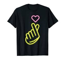 K-Pop Mädchen Handsymbol Kpop Herz Südkorea Musik T-Shirt von K-Pop KPOP&Fans Geschenke