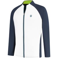 K-Swiss Hypercourt Tracksuit 6 Trainingsjacke Herren in weiß von K-SWISS