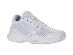 K-Swiss Performance Court Express Omni Tennis Shoe, White/Heather/Peach Fuzz, 37.5 EU von K-Swiss Performance