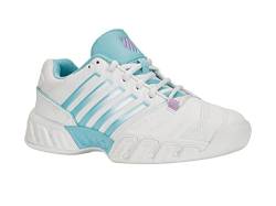 K-Swiss Damen Bigshot Light 4 Tennisschuh, Glänzend Weiße Engel Blaue She, 40.5 EU von K-Swiss