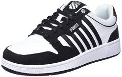 K-Swiss Damen City Court Sneaker, White/Black/Black, 40 EU von K-Swiss