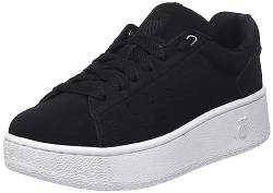 K-Swiss Damen Classic PF Platform SDE Sneaker, Black/White, 39 EU von K-Swiss