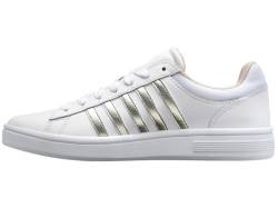 K-Swiss Damen Court Winston Sneaker, White/Champagne, 37 EU von K-Swiss