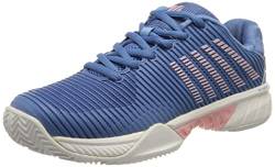 K-Swiss Damen Hypercourt Express 2 HB Tennisschuh, Silver Lake Blue/White/Orchid Pink, 39 EU von K-Swiss