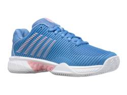 K-Swiss Damen Hypercourt Express 2 HB Tennisschuh, Silver Lake Blue/White/Orchid Pink, 40 EU von K-Swiss