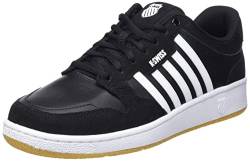 K-Swiss Herren City Court Sneaker, Black/White/Gum, 41.5 EU von K-Swiss