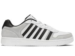 K-Swiss Herren Court Palisades Sneaker, White/Gray/Black, 46 EU von K-Swiss