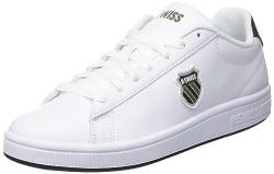 K-Swiss Herren Court Shield Sneaker, White/Java/DeepLichen, 39.5 EU von K-Swiss