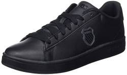 K-Swiss Herren Court Sneaker, Black/Black/Shield, 42.5 EU von K-Swiss
