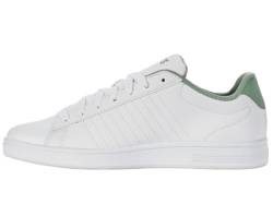 K-Swiss Herren Court Sneaker, White/Basil/Doesskin, 41 EU von K-Swiss